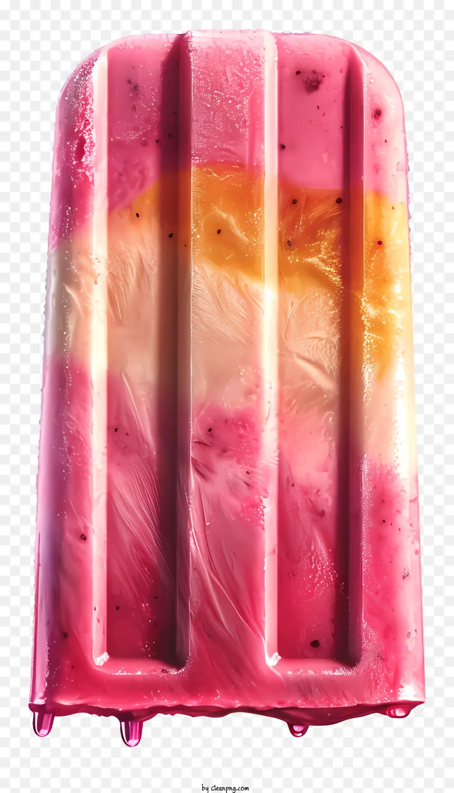 Ice Pop，Smoothie Em Um Bastão PNG