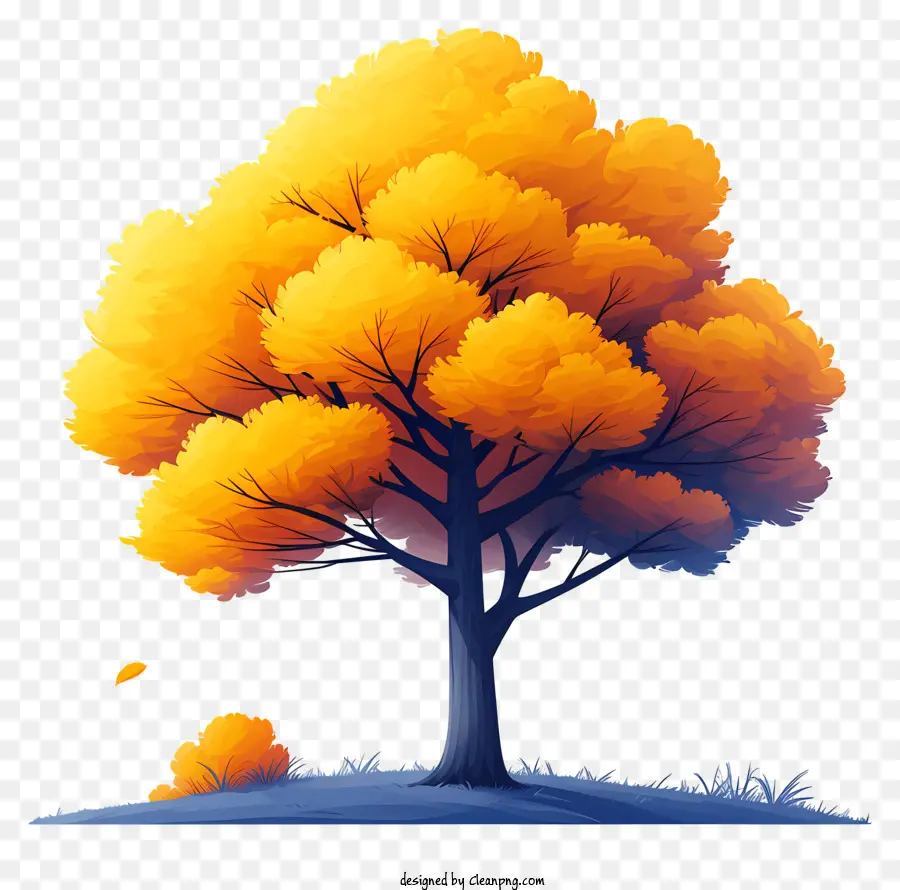 Autumn Tree，Paisagem De Outono PNG