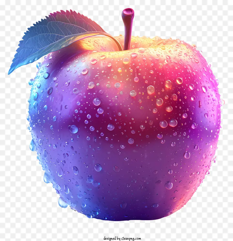 A Red Apple，Apple PNG