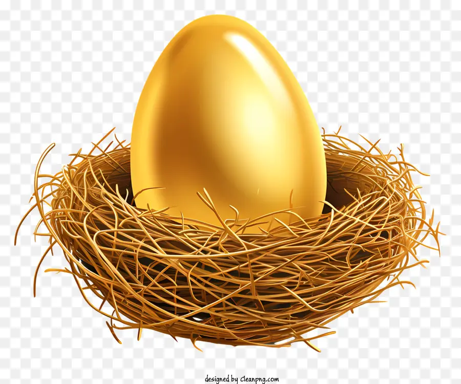 O Ovo De Ouro，Nest PNG