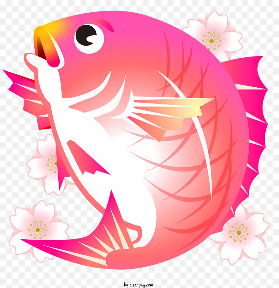 Peixe，Cor De Rosa Peixe PNG