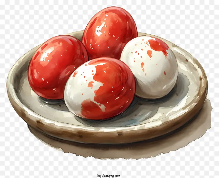 Ovos De Páscoa，Tomates PNG