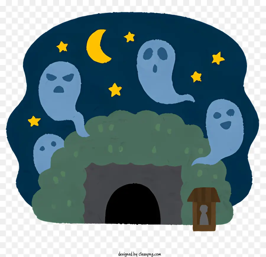 Fantasmas，Casa Mal Assombrada PNG