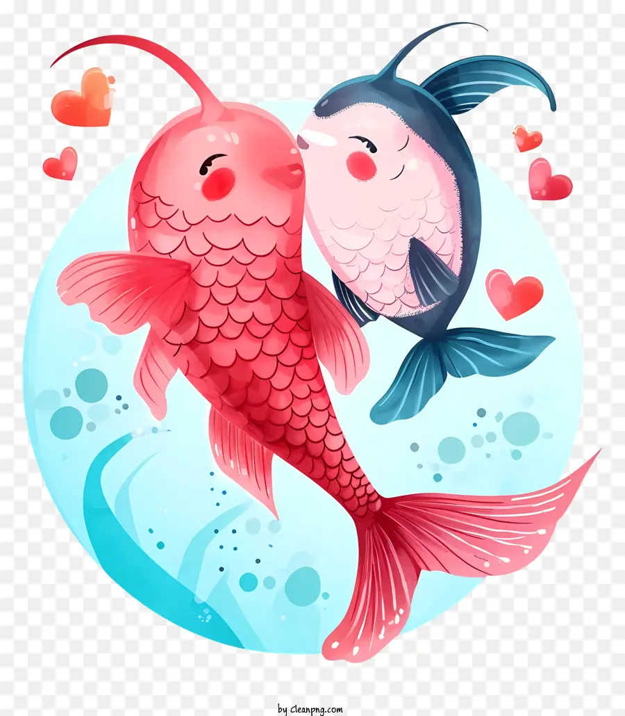 Emoji De Peixes Dos Namorados，Peixe PNG