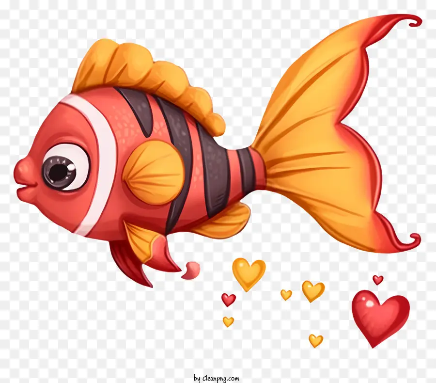 Peixe Dia Dos Namorados，Peixe Bonito PNG