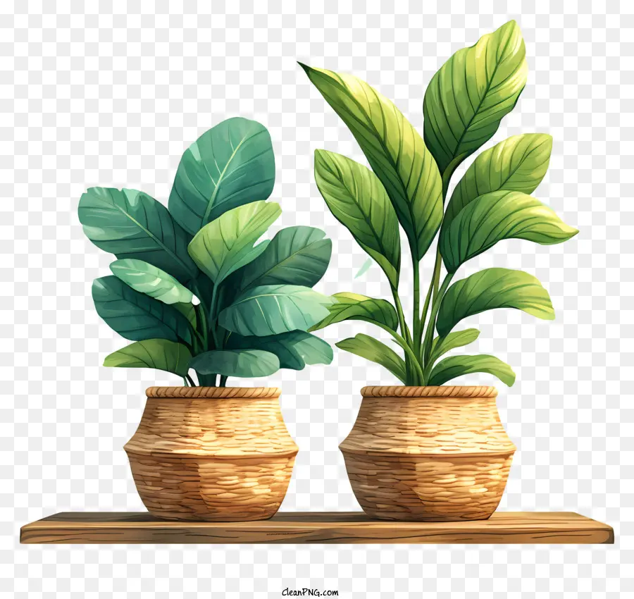 Planta，Plantas Em Cestas PNG