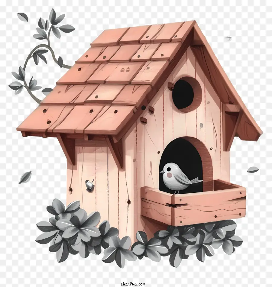 House De Birdhouse De Estilo De Esboço，Birdhouse PNG