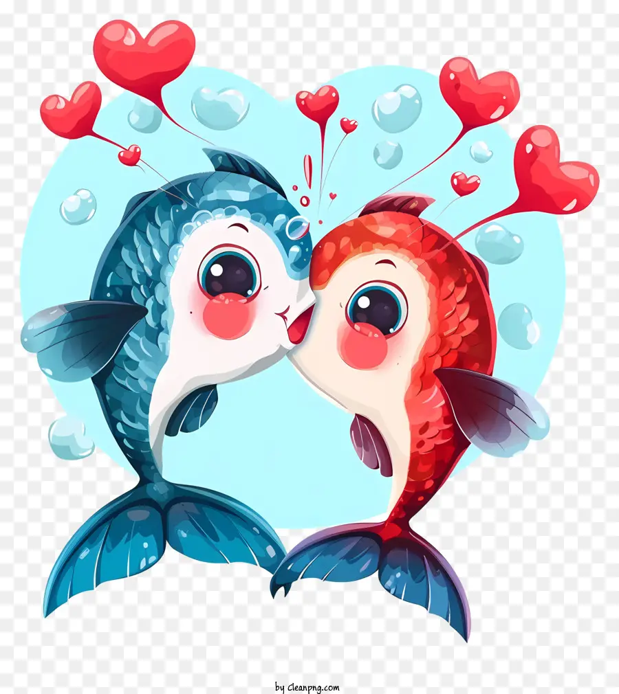 Emoji De Peixes Dos Namorados，Peixe PNG