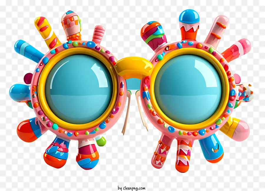 Carnaval，óculos Peculiares PNG