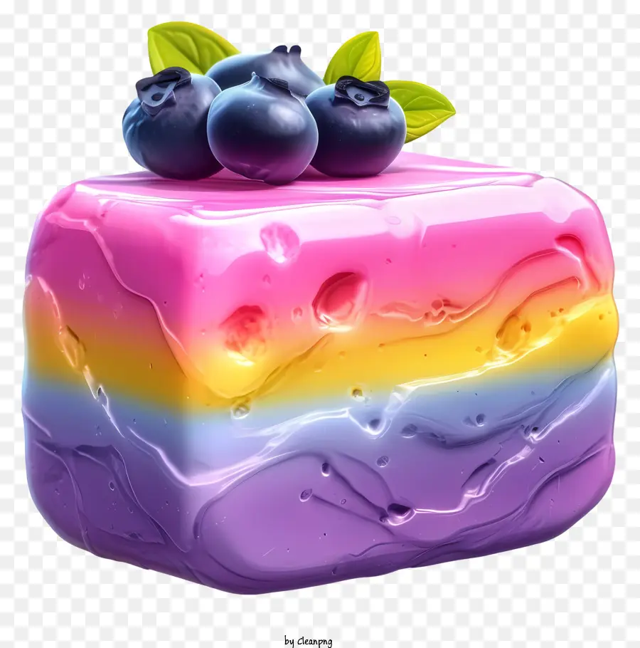 Sabonete Pastel，Bolo Colorido PNG