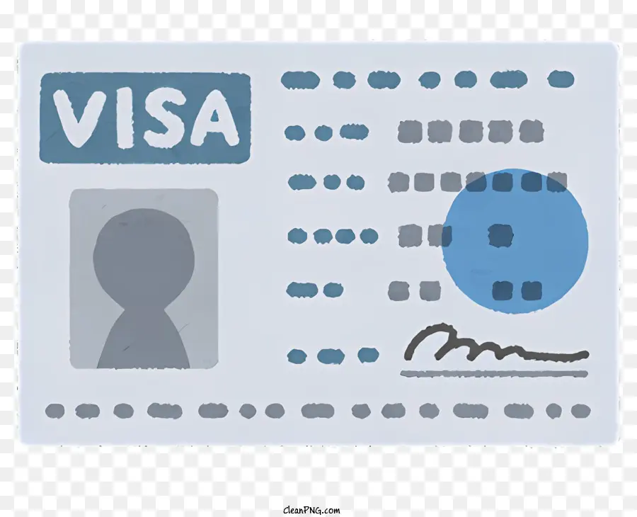 Passaporte De Visto，Cartão Visa PNG