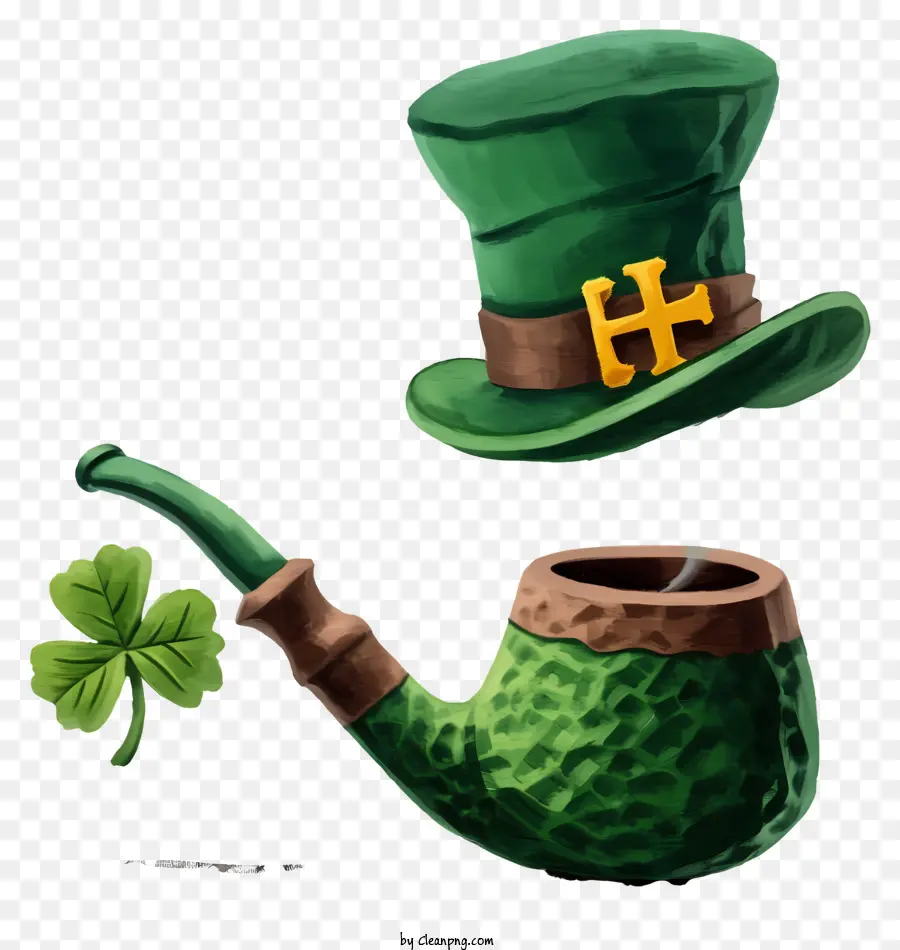 Patrick Day Fumaging Pipe Day Fumbo，Leprechaun PNG