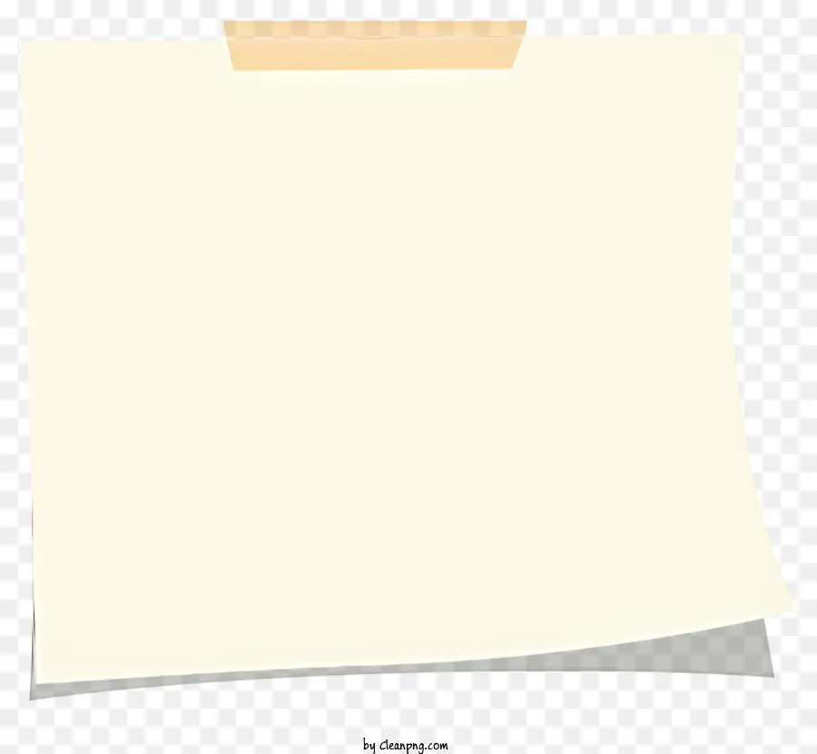 Memorando Notepad，Folha De Papel Em Branco PNG