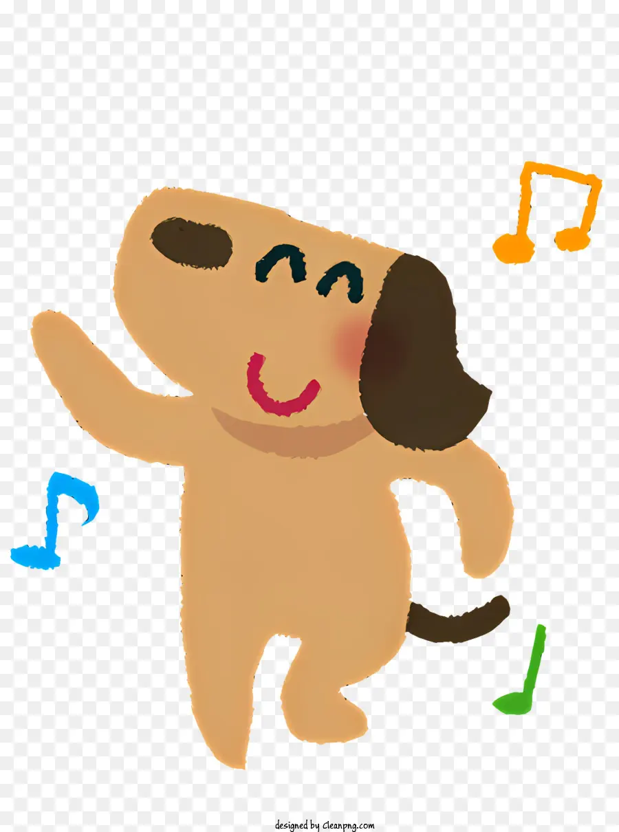 Dança，Cão Dos Desenhos Animados PNG