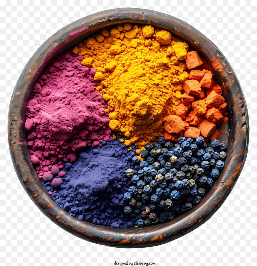 Holi Powder，Pigmentos Naturais PNG