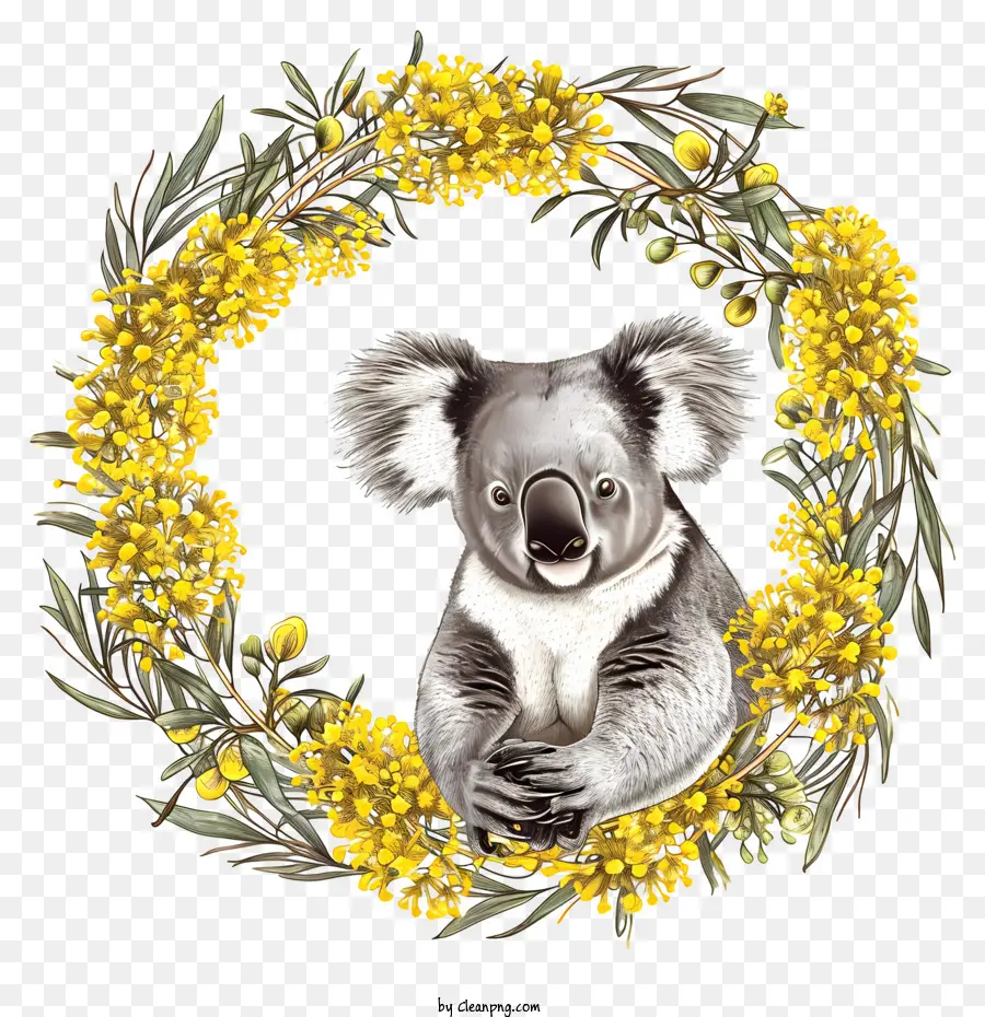 Dia Da Austrália，Urso De Koala Fofo PNG