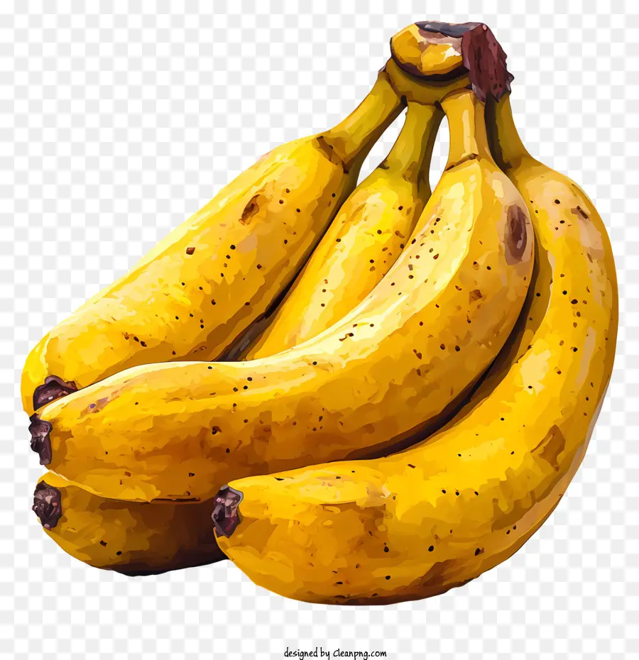 Banana，Bananas Maduras PNG