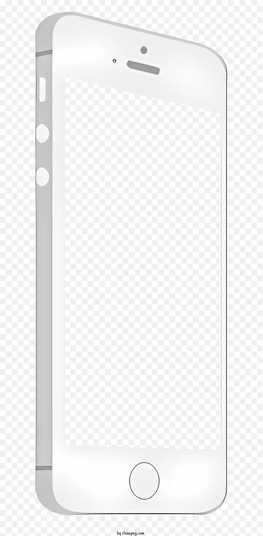 Iphone Maquete，Branco Smartphone PNG