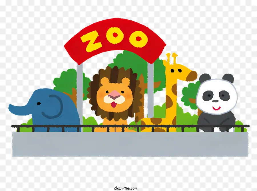 Jardim Zoológico，Animals PNG