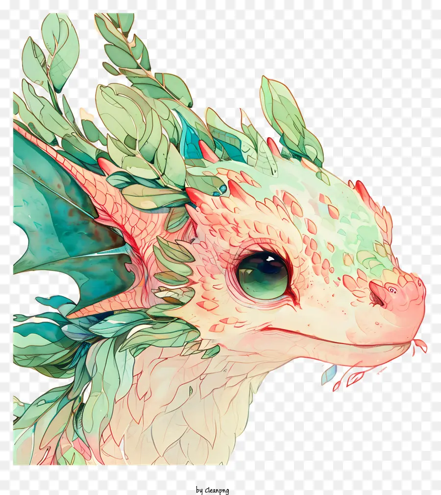 Dragão Verde，Desenho Animado Dragon PNG