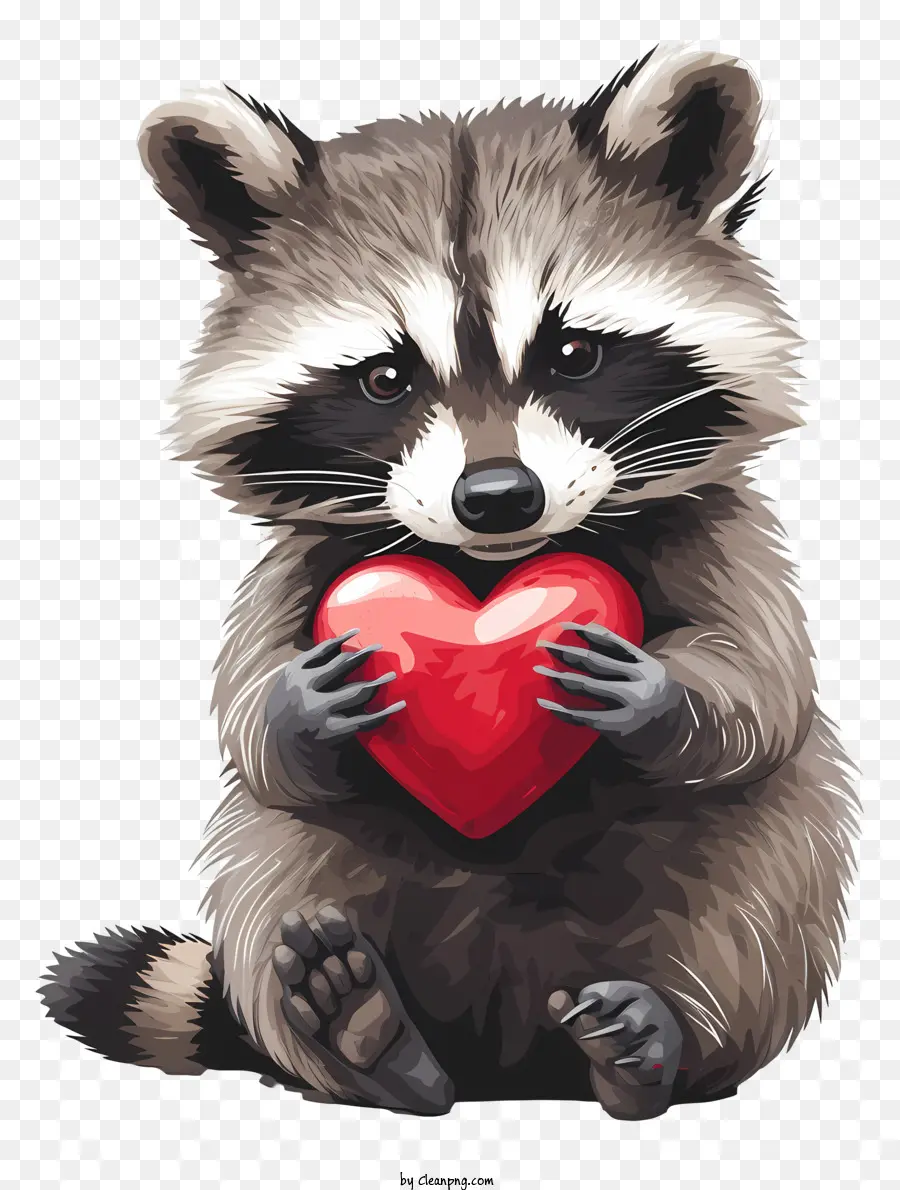 Valentine Raccoon，Guaxinim PNG