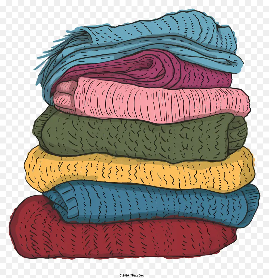 Temporada De Suéter，Cobertores De Lã PNG