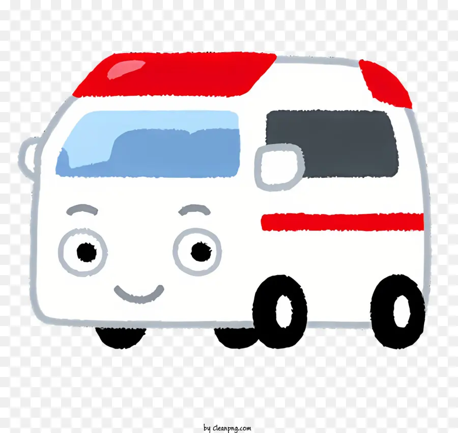 Cartoon Carro，Atendimento Médico De Emergência PNG