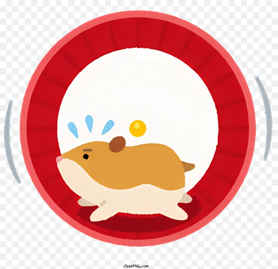 Animais，Hamster De Desenho Animado PNG