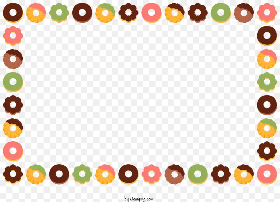 Sobremesa Quadro，Doughnuts PNG