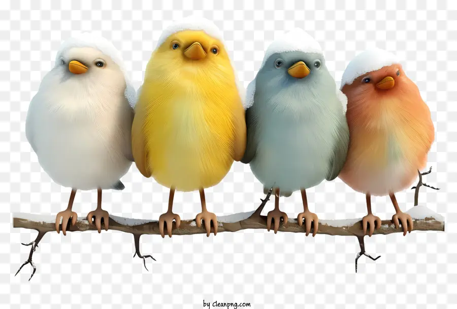 Pássaros Trêmulos，Aves PNG
