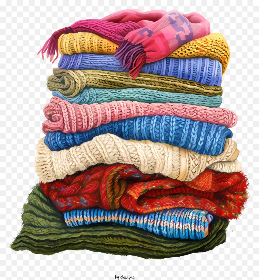 Temporada De Suéter，Cobertores De Lã PNG