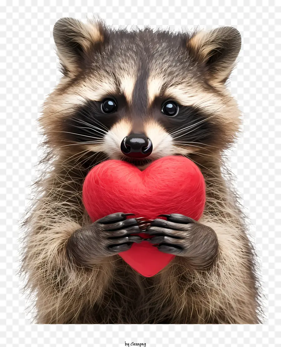 Valentine Raccoon，Guaxinim PNG