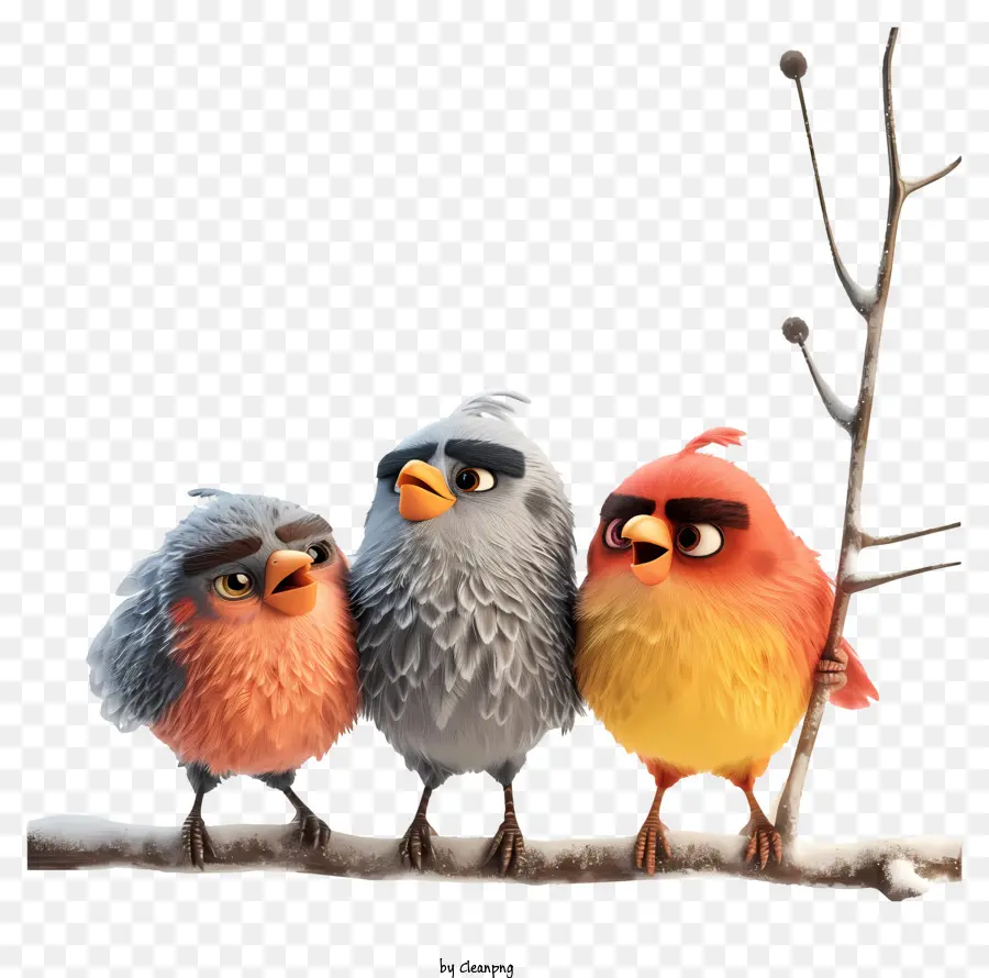 Pássaros Trêmulos，Aves PNG