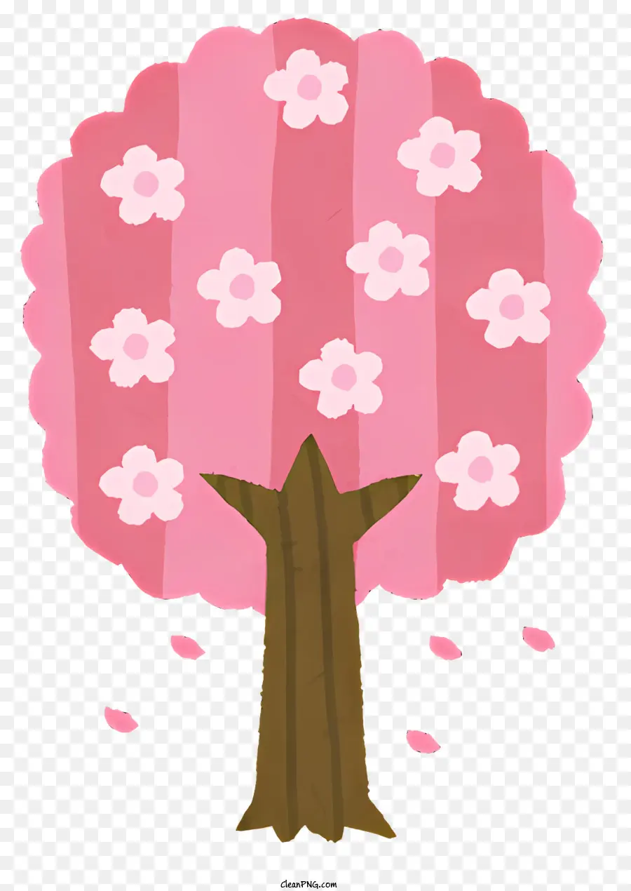 árvore De Sakura，Árvores De Flor De Cerejeira PNG
