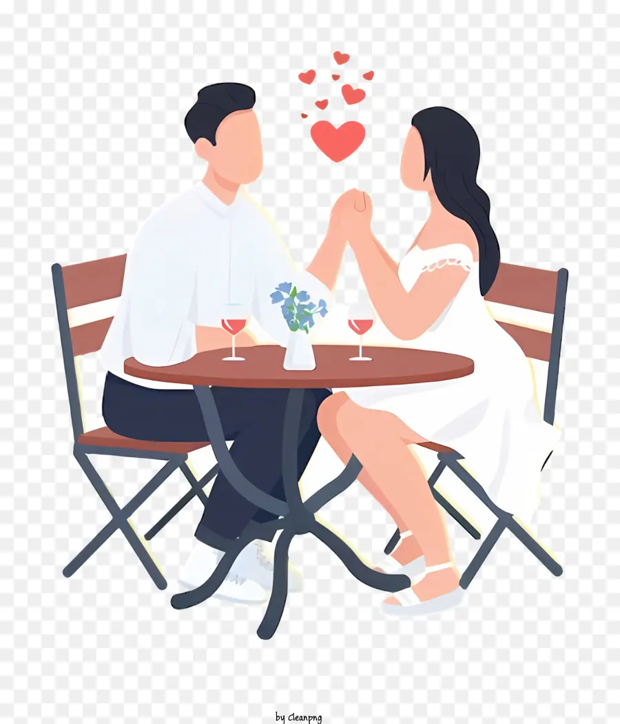 Jantar Dos Namorados，Casal Romantico PNG