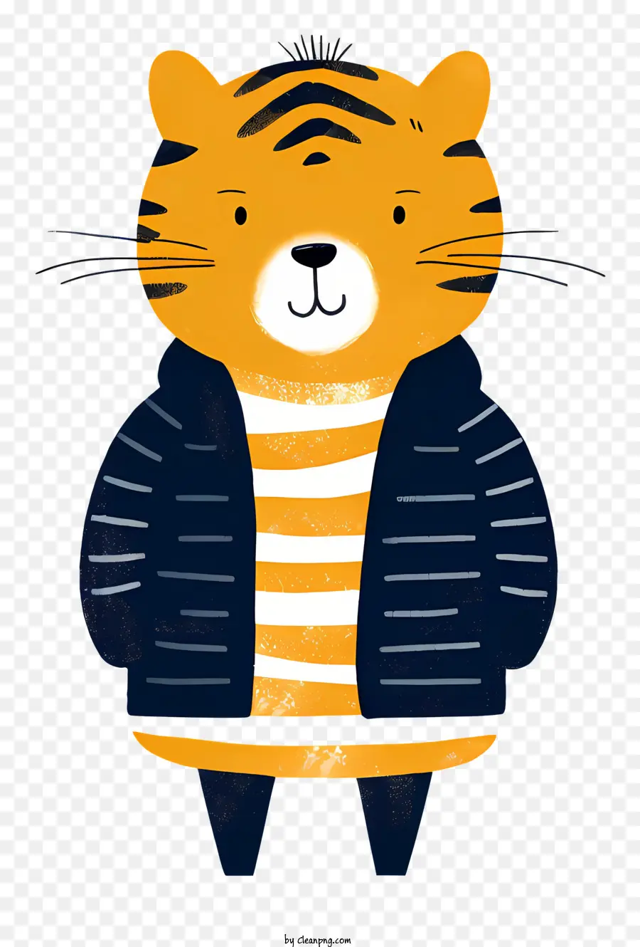 Cartoon Tigre，Personagem De Desenho Animado PNG