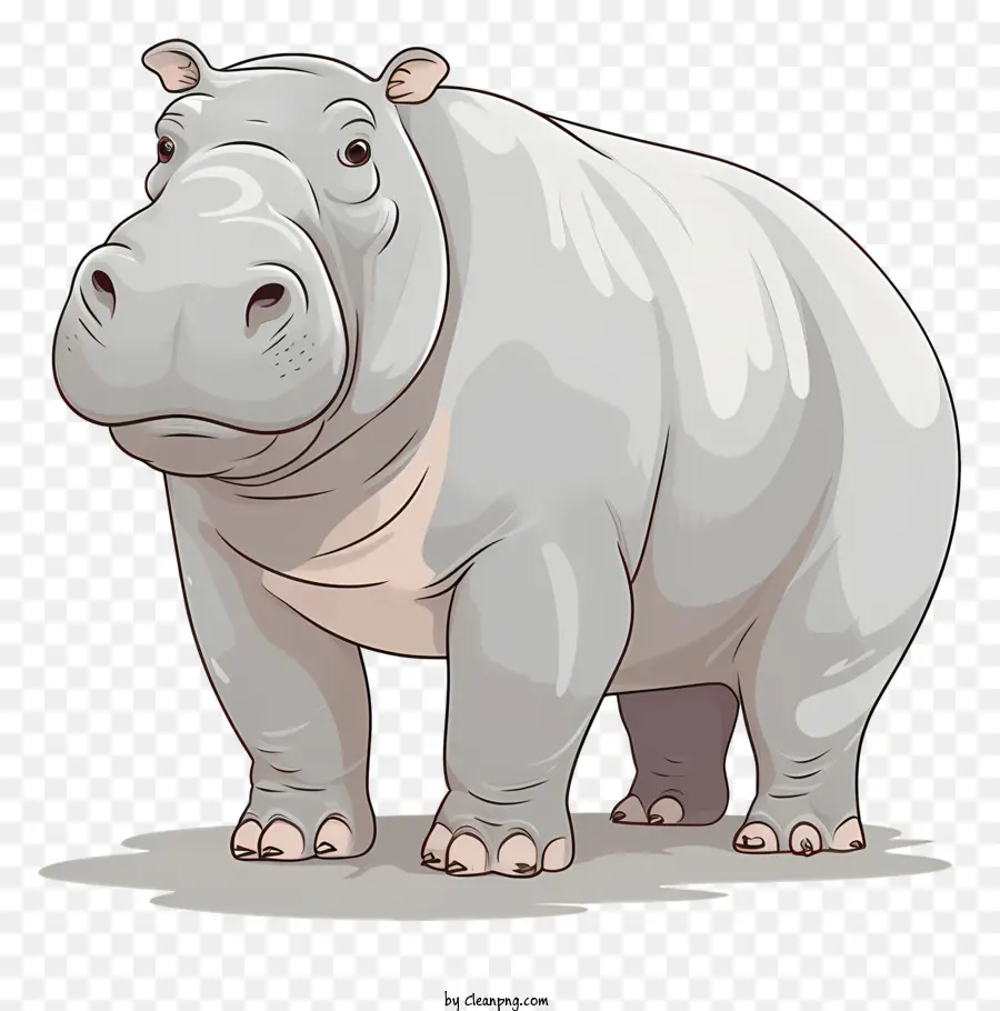 Hippo，Hipopótamo PNG