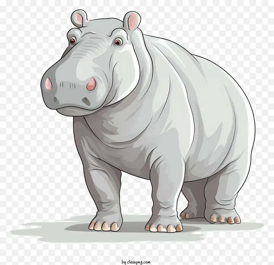 Hippo，Hipopótamo PNG