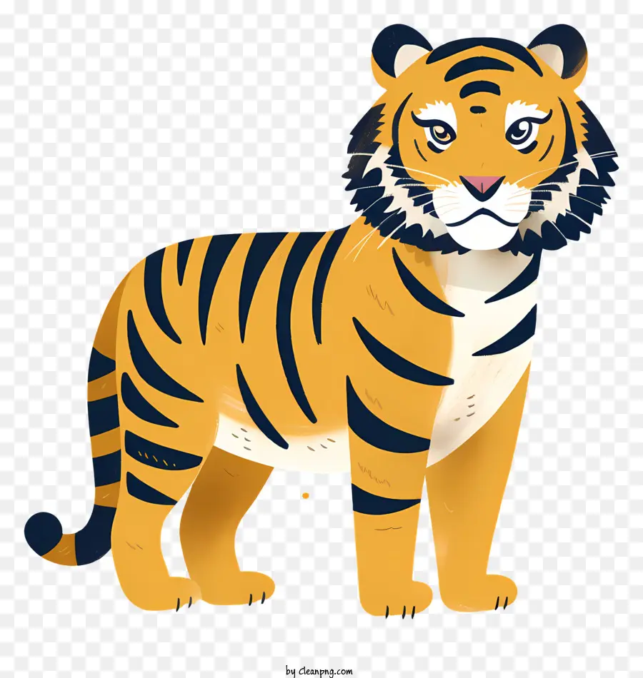 Tigre，Tigre Ilustração PNG