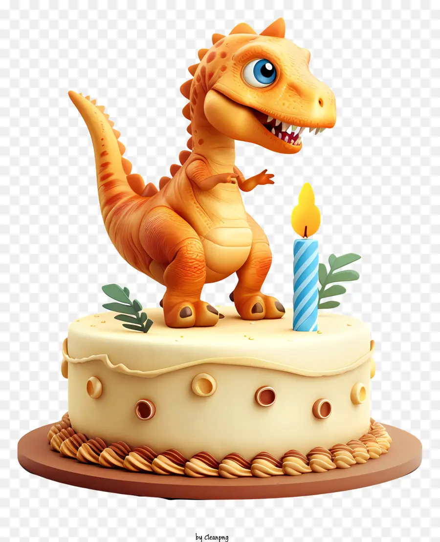 Bolo De Aniversário De Dinossauro，Bolo De Aniversário Da Trex PNG