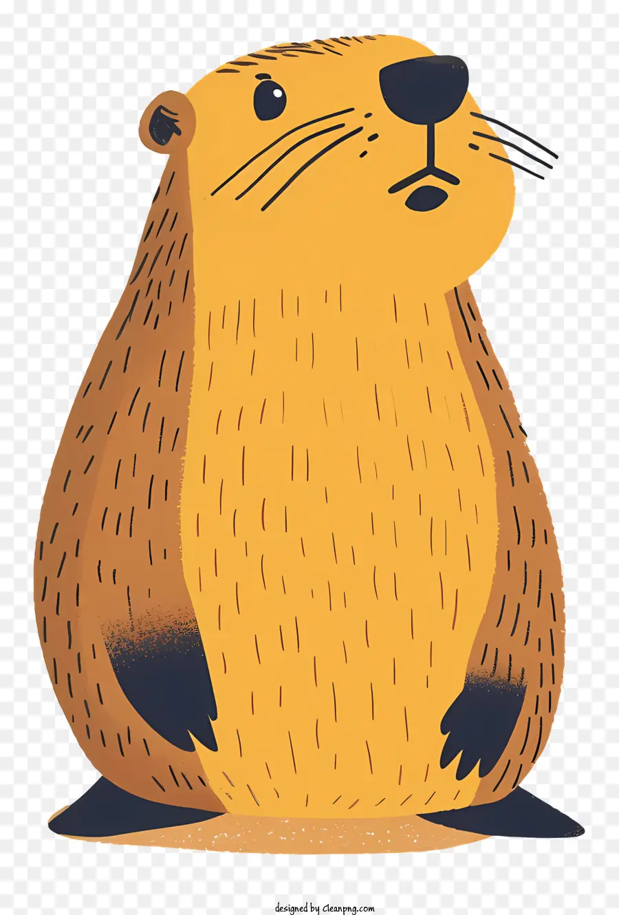 Marmota De Desenho Animado，Cartoon Beaver PNG