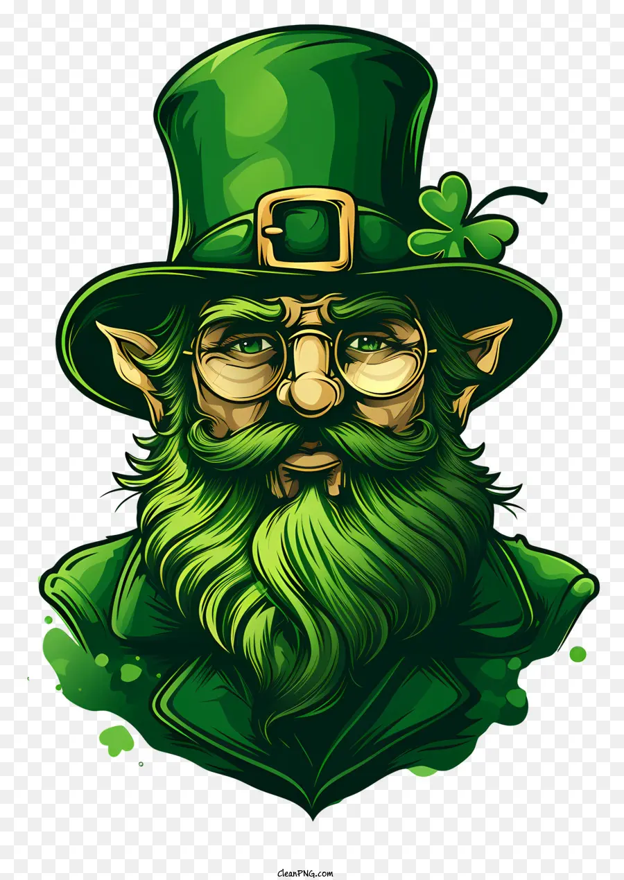 Leprechaun，Projeto 3d Do Dia De St Patricks PNG