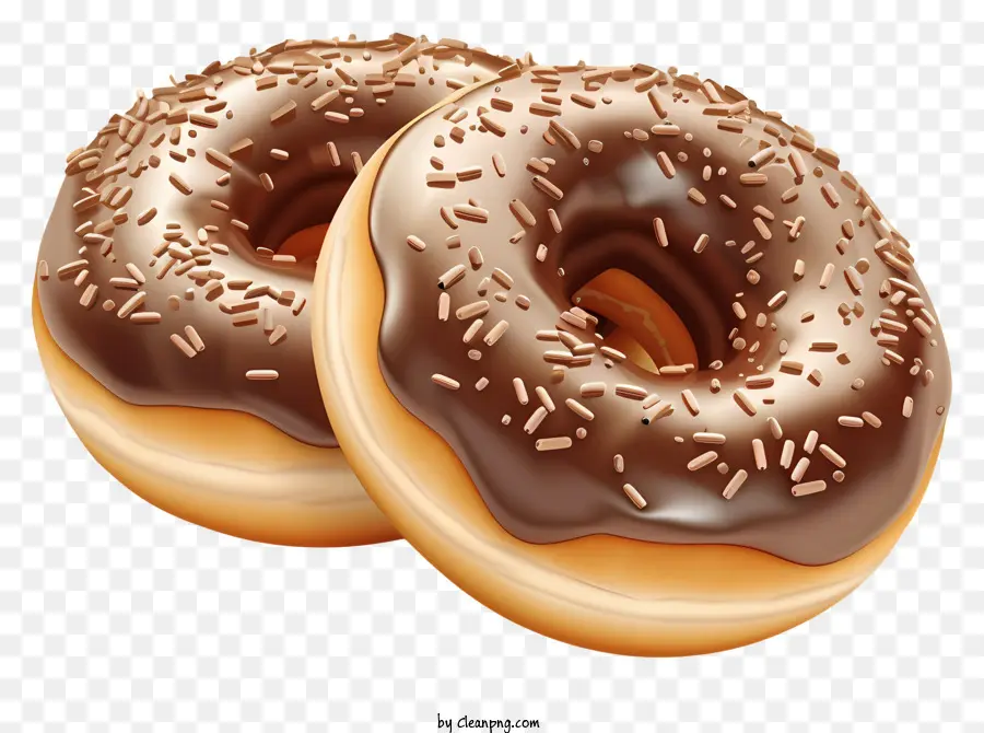 Fastnacht Day，Donuts Foscos De Chocolate PNG