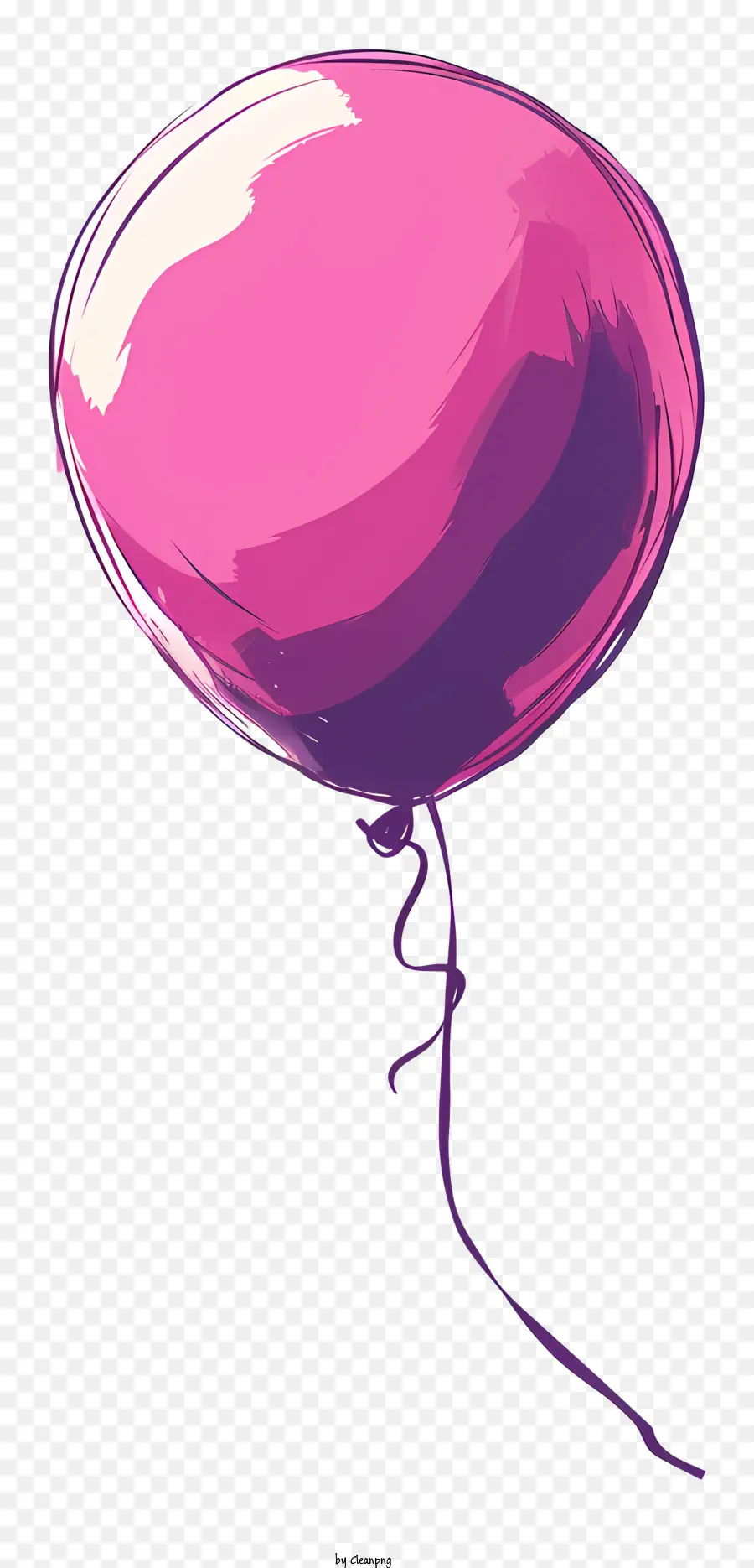 Balão，Balão Cor De Rosa PNG