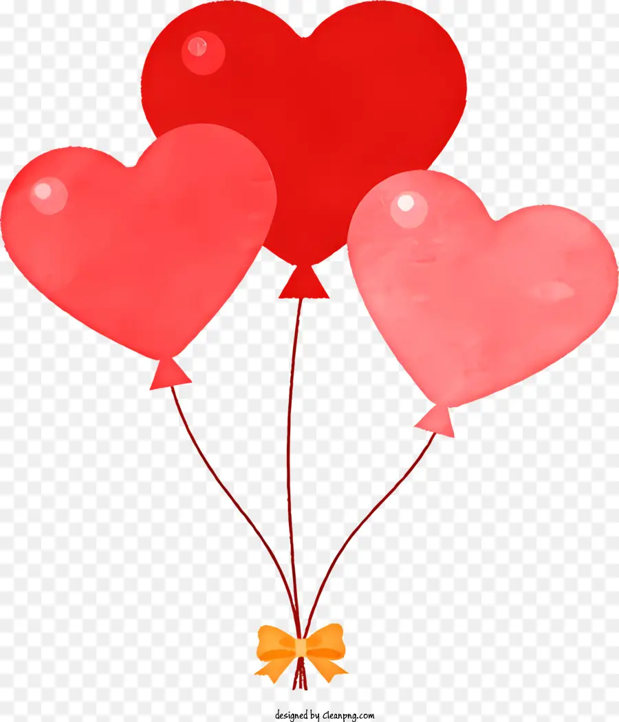 Coração Balão，Amor PNG