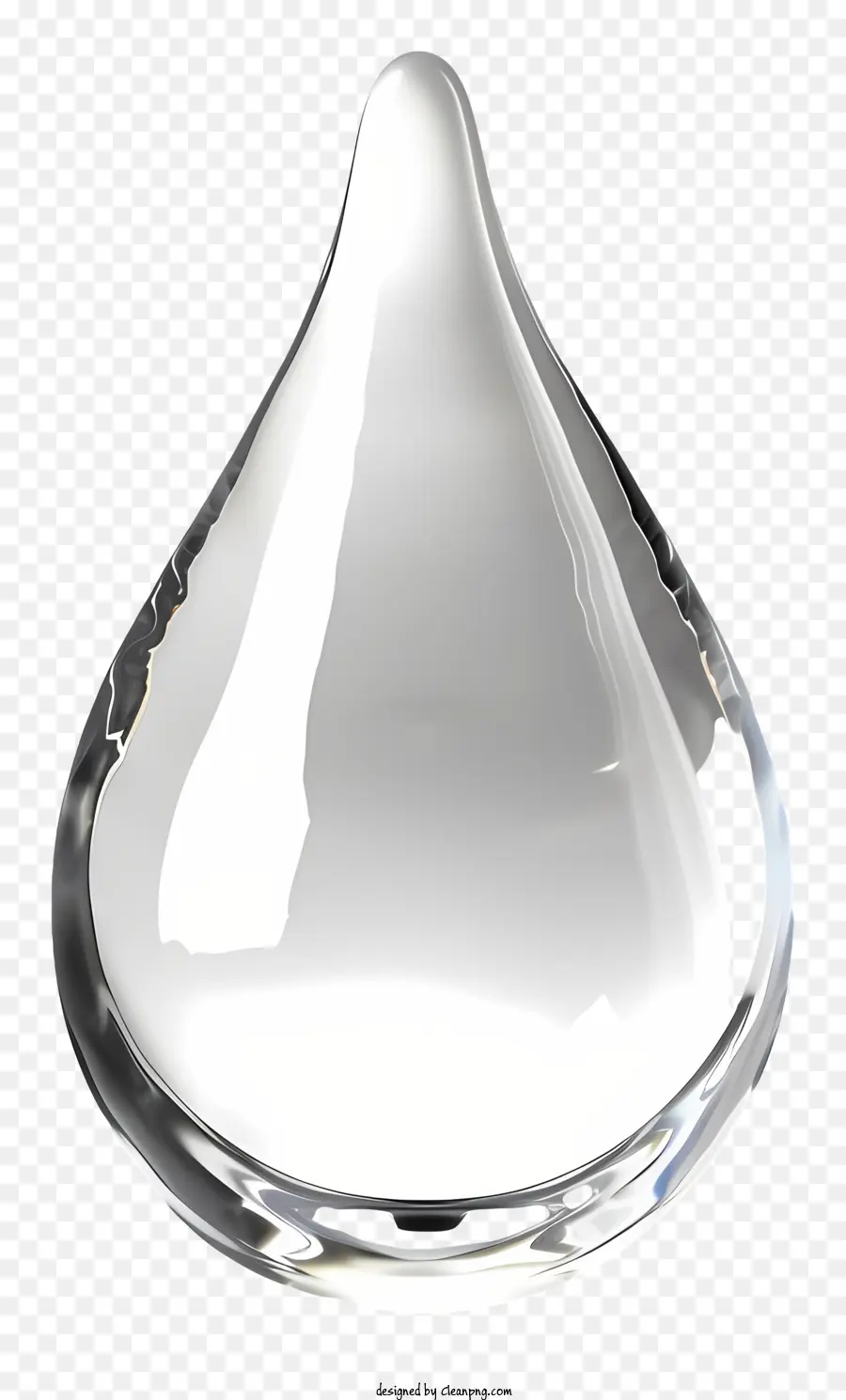 Gota De água，Gotada De Vidro Transparente PNG