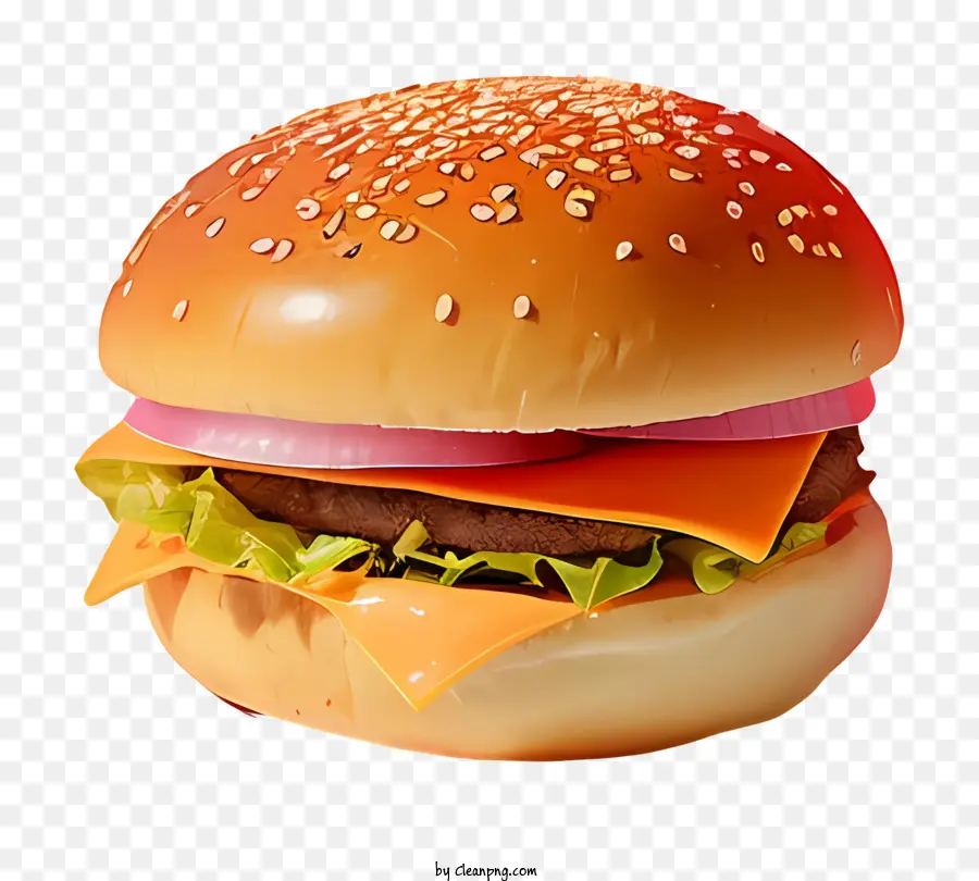 Hamburger，Rissol De Carne PNG