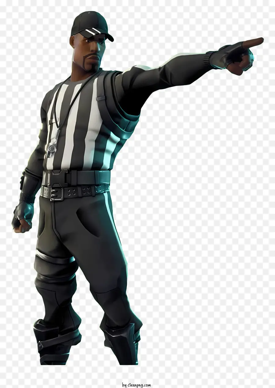 Fortnite，Black Man PNG