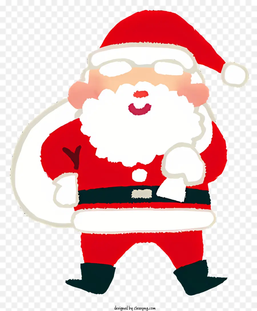 Santa，Papai Noel PNG