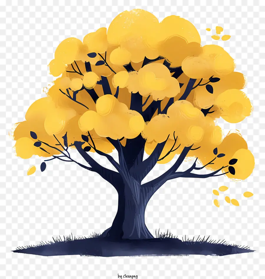 Oak Tree，Cartoon árvore PNG